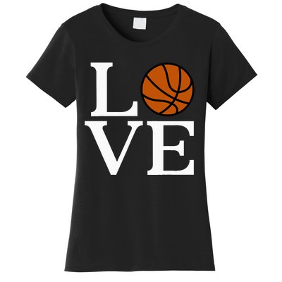 I Love Basketball Women's T-Shirt