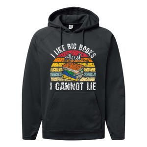 I Like Big Books And I Cannot Lie Bookworm Reading Teacher Performance Fleece Hoodie