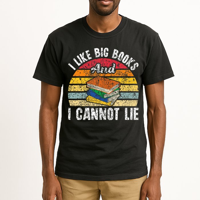 I Like Big Books And I Cannot Lie Bookworm Reading Teacher Tall T-Shirt