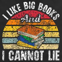 I Like Big Books And I Cannot Lie Bookworm Reading Teacher 25L Jumbo Tote