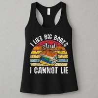 I Like Big Books And I Cannot Lie Bookworm Reading Teacher Womens Tank Top