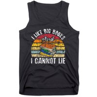 I Like Big Books And I Cannot Lie Bookworm Reading Teacher Tank Top