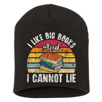 I Like Big Books And I Cannot Lie Bookworm Reading Teacher Short Acrylic Beanie