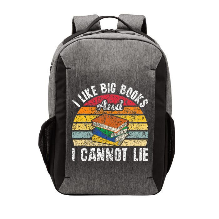 I Like Big Books And I Cannot Lie Bookworm Reading Teacher Vector Backpack