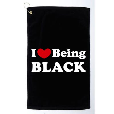 I Love Being Black I Like To Be Black Great Gift Golf Towel