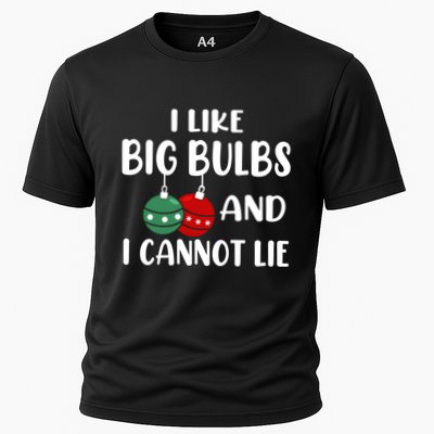 I Like Big Bulbs And I Cannot Lie Xmas Couples Matching Gift Performance Shirt