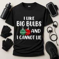 I Like Big Bulbs And I Cannot Lie Xmas Couples Matching Gift Performance Shirt