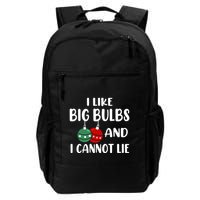 I Like Big Bulbs And I Cannot Lie Xmas Couples Matching Gift Backpack