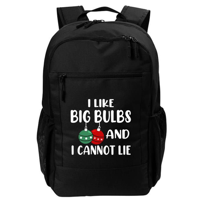 I Like Big Bulbs And I Cannot Lie Xmas Couples Matching Gift Backpack