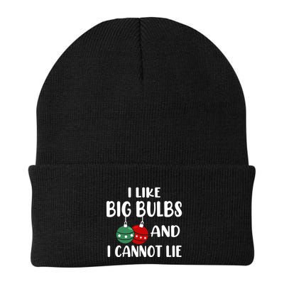 I Like Big Bulbs And I Cannot Lie Xmas Couples Matching Gift Beanie