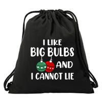I Like Big Bulbs And I Cannot Lie Xmas Couples Matching Gift Drawstring Bag