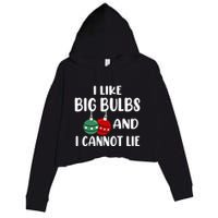 I Like Big Bulbs And I Cannot Lie Xmas Couples Matching Gift Crop Fleece Hoodie