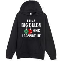 I Like Big Bulbs And I Cannot Lie Xmas Couples Matching Gift Premium Pullover Hoodie