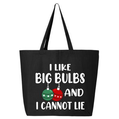 I Like Big Bulbs And I Cannot Lie Xmas Couples Matching Gift 25L Jumbo Tote
