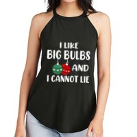 I Like Big Bulbs And I Cannot Lie Xmas Couples Matching Gift Women's Perfect Tri Rocker Tank