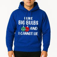 I Like Big Bulbs And I Cannot Lie Xmas Couples Matching Gift Hoodie