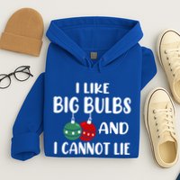 I Like Big Bulbs And I Cannot Lie Xmas Couples Matching Gift Hoodie