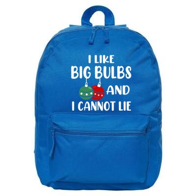 I Like Big Bulbs And I Cannot Lie Xmas Couples Matching Gift 16 in Basic Backpack
