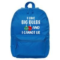 I Like Big Bulbs And I Cannot Lie Xmas Couples Matching Gift 16 in Basic Backpack
