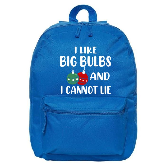 I Like Big Bulbs And I Cannot Lie Xmas Couples Matching Gift 16 in Basic Backpack
