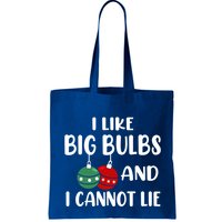 I Like Big Bulbs And I Cannot Lie Xmas Couples Matching Gift Bag