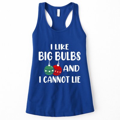 I Like Big Bulbs And I Cannot Lie Xmas Couples Matching Gift Womens Tank Top