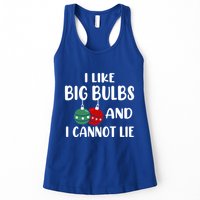 I Like Big Bulbs And I Cannot Lie Xmas Couples Matching Gift Womens Tank Top