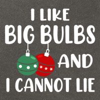 I Like Big Bulbs And I Cannot Lie Xmas Couples Matching Gift Cotton Canvas Backpack