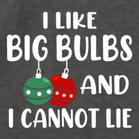 I Like Big Bulbs And I Cannot Lie Xmas Couples Matching Gift Vector Backpack