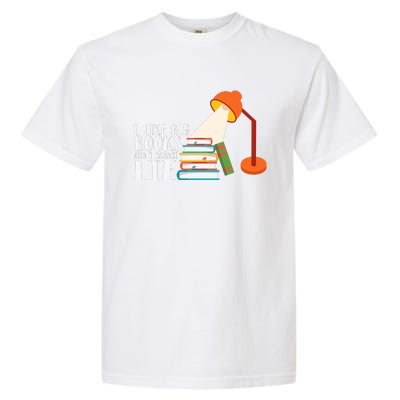 I Like Big Books And I Can't Lie Funny Book Lover Quote Reading Slogan Garment-Dyed Heavyweight T-Shirt