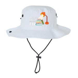 I Like Big Books And I Can't Lie Funny Book Lover Quote Reading Slogan Legacy Cool Fit Booney Bucket Hat