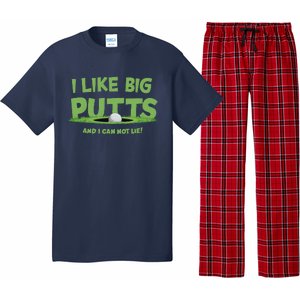 I Like Big Putts And I Cannot Lie Funny Golf Golfer Pajama Set