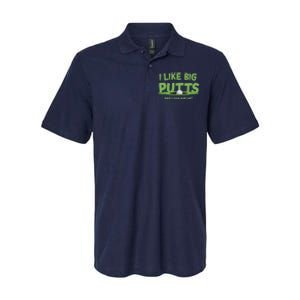 I Like Big Putts And I Cannot Lie Funny Golf Golfer Softstyle Adult Sport Polo