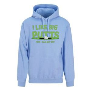 I Like Big Putts And I Cannot Lie Funny Golf Golfer Unisex Surf Hoodie