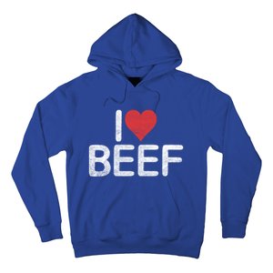 I Love Beef Gift Hoodie