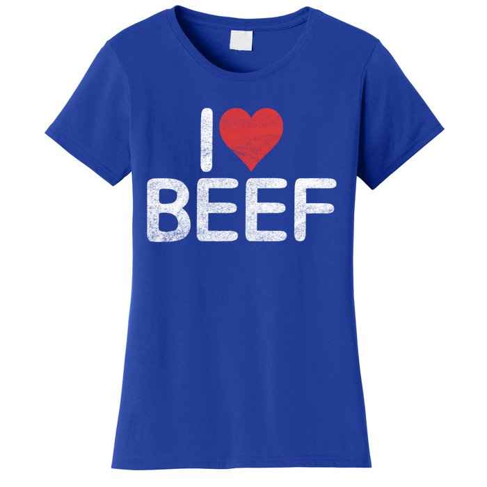 I Love Beef Gift Women's T-Shirt