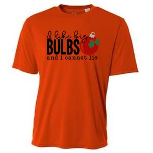 I Like Big Bulbs And I Cannot Lie Funny Christmas Cool Gift Cooling Performance Crew T-Shirt