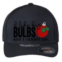 I Like Big Bulbs And I Cannot Lie Funny Christmas Cool Gift Flexfit Unipanel Trucker Cap