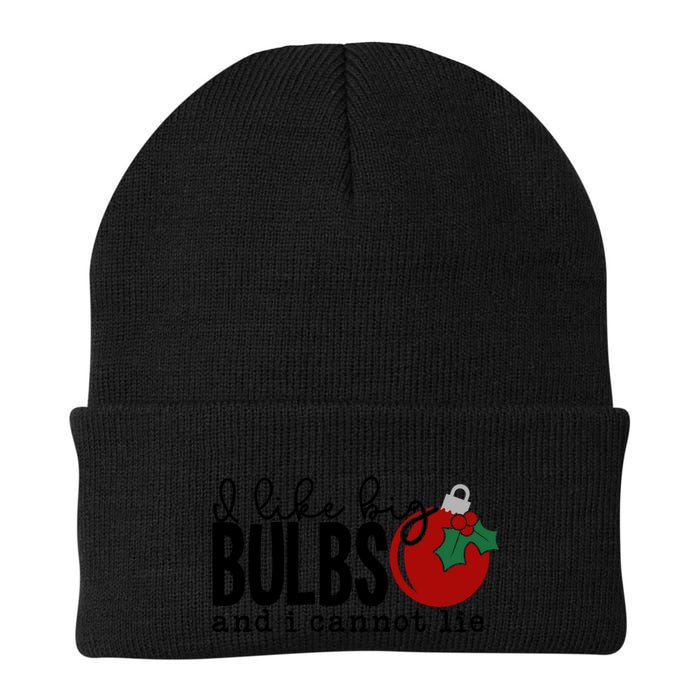 I Like Big Bulbs And I Cannot Lie Funny Christmas Cool Gift Beanie
