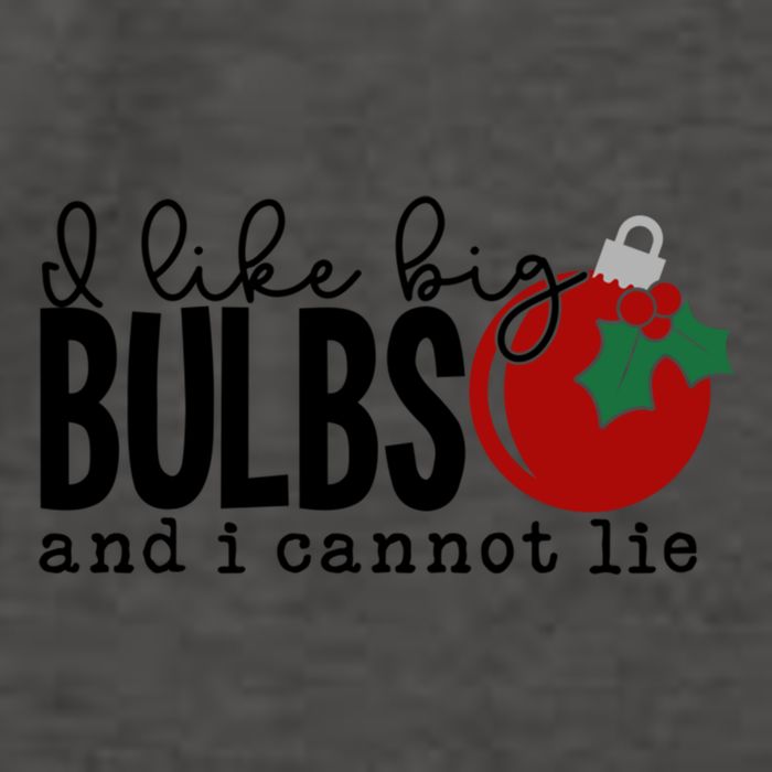 I Like Big Bulbs And I Cannot Lie Funny Christmas Cool Gift Vector Backpack