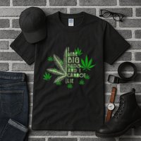 I Like Big Buds And I Cannot Lies Marijuana Leaf Smoker Tall T-Shirt