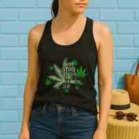 I Like Big Buds And I Cannot Lies Marijuana Leaf Smoker Womens Tank Top