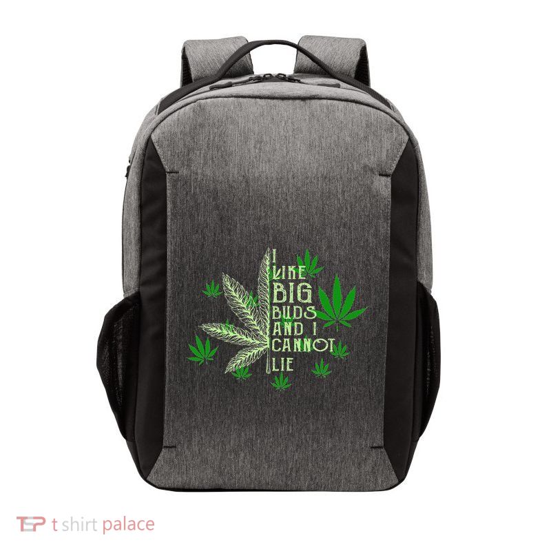I Like Big Buds And I Cannot Lies Marijuana Leaf Smoker Vector Backpack