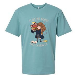 I Like Big Books And I Cannot Lie Reading Book Bookworm Sueded Cloud Jersey T-Shirt