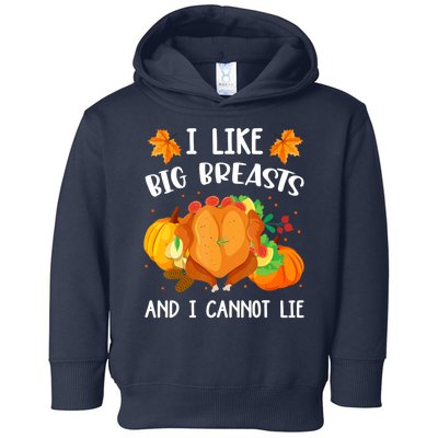 I Like Big Breasts And I Cannot Lie Thanksgiving Turkey Toddler Hoodie