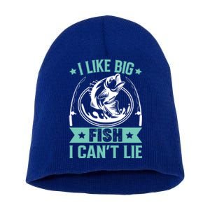 I Like Big Fish I Can Not Lie Gift Short Acrylic Beanie