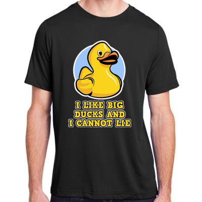 I Like big Ducks and I cannot Lie Rubber Duck Adult ChromaSoft Performance T-Shirt