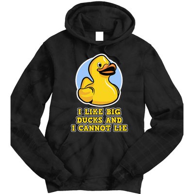 I Like big Ducks and I cannot Lie Rubber Duck Tie Dye Hoodie