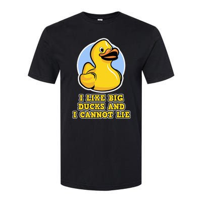 I Like big Ducks and I cannot Lie Rubber Duck Softstyle® CVC T-Shirt