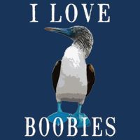 I Love Boobies Blue Footed Boobie Bird Visor